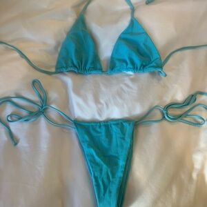 Blue Frankie’s Bikini Set